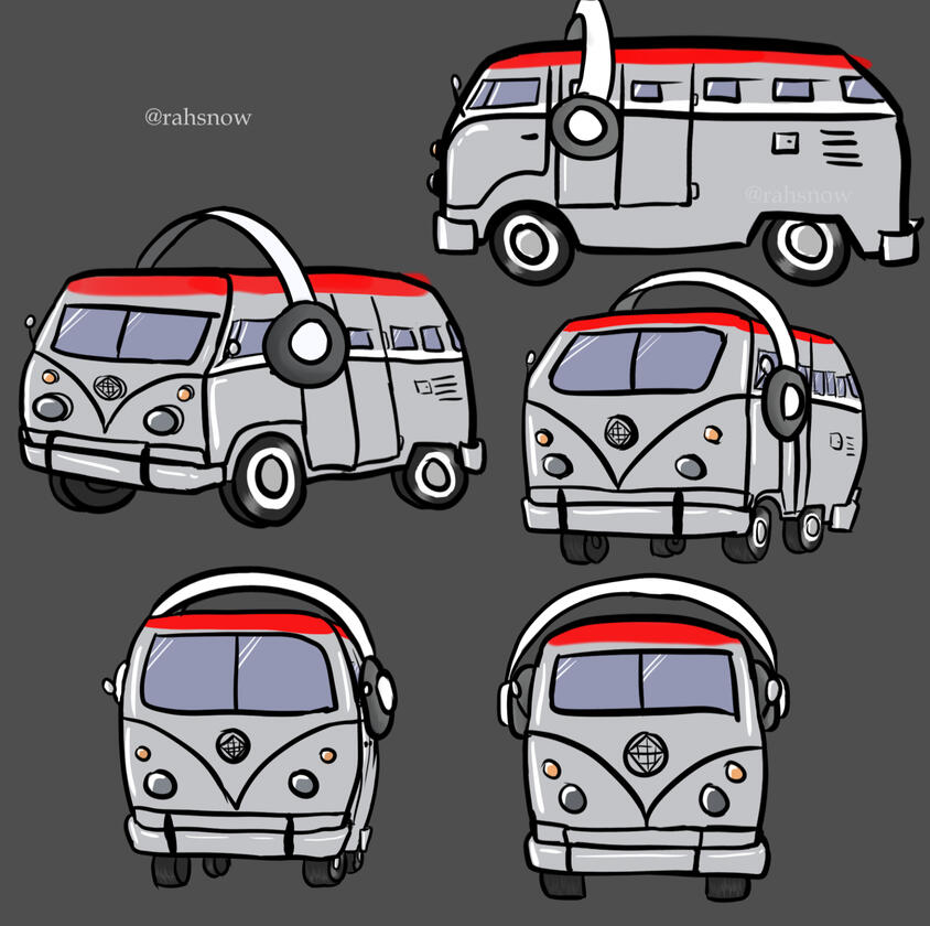 Set da Kombi para projeto Break Enade.
