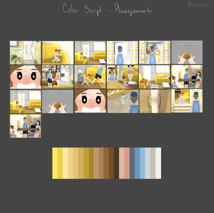 Color Script 1 - Saudade