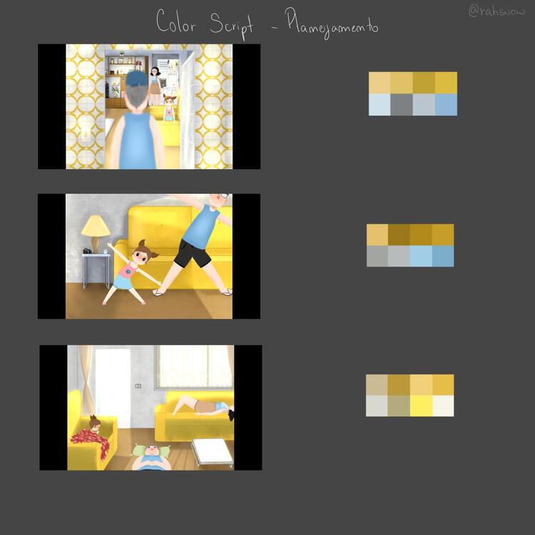 Color Script Highlights - Saudade