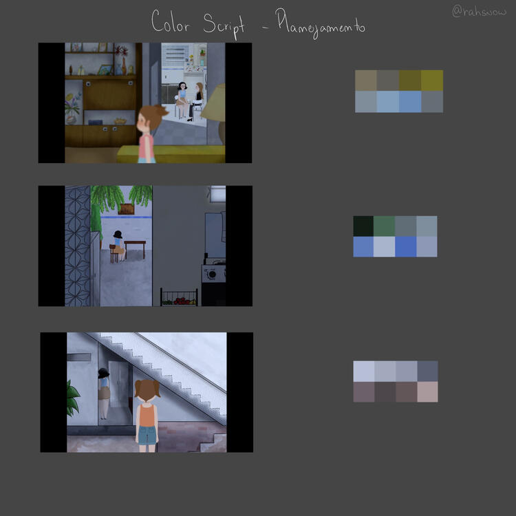 Color Script Highlights - Saudade