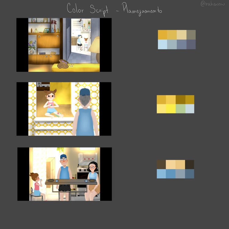 Color Script Highlights - Saudade